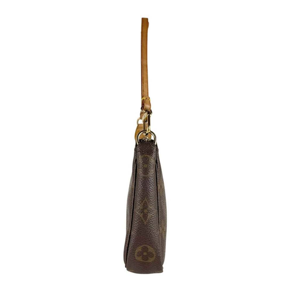 LOUIS VUITTON Brown Monogram Canvas Pochette Mini Bag - Picture 2 of 12